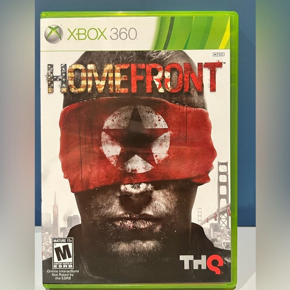 Homefront Xbox 360 Game 2011 Microsoft Complete Action Fantasy War Shooter VG
